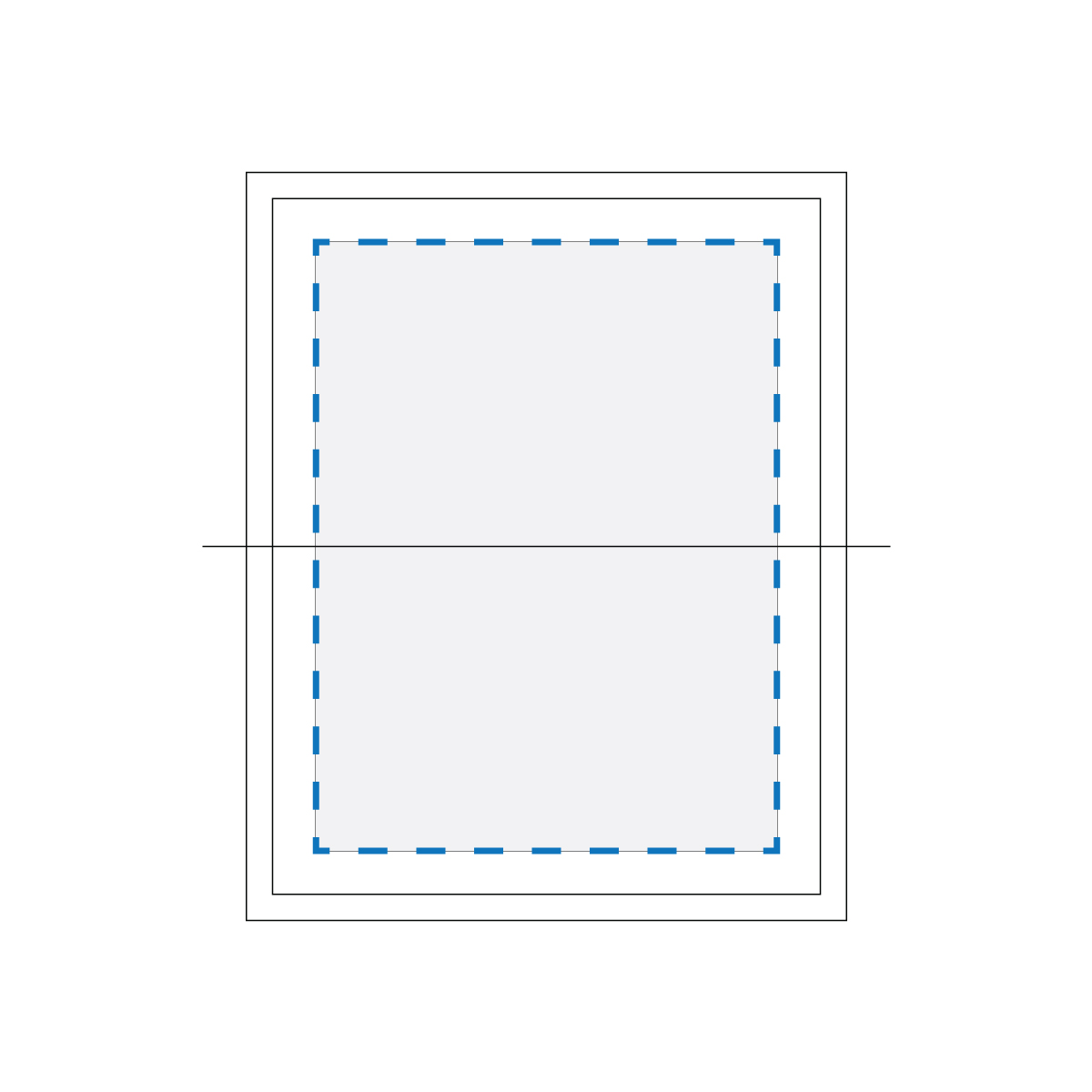 Full Colour Sticker Print Decoration Area (Header Board)