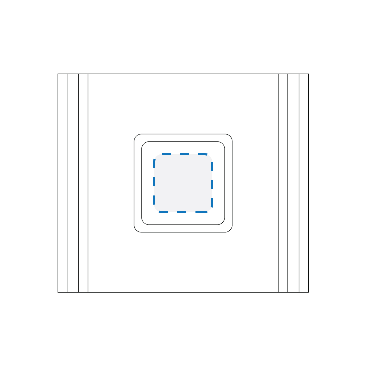 Full Colour Sticker Print Decoration Area (E)