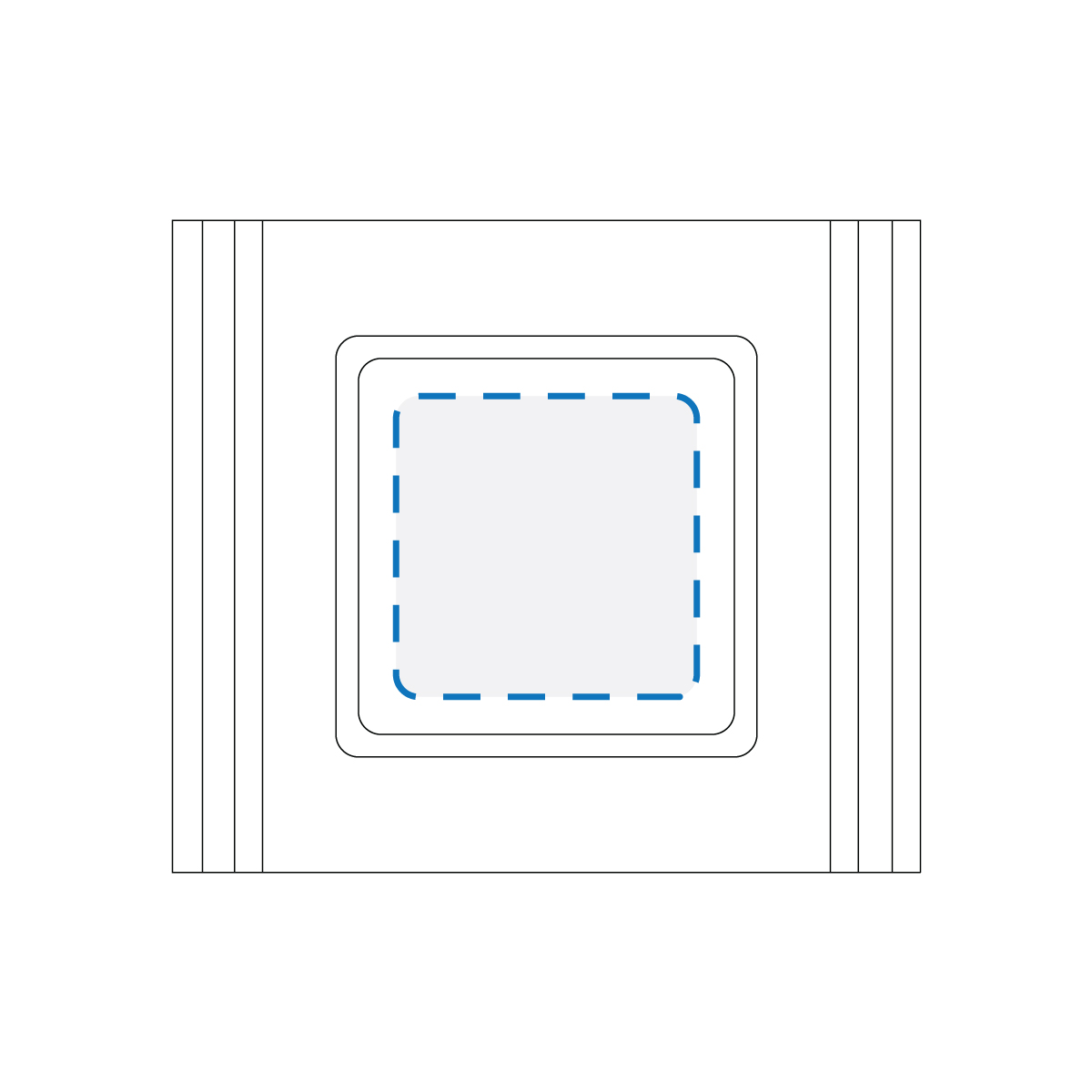 Full Colour Sticker Print Decoration Area (G)