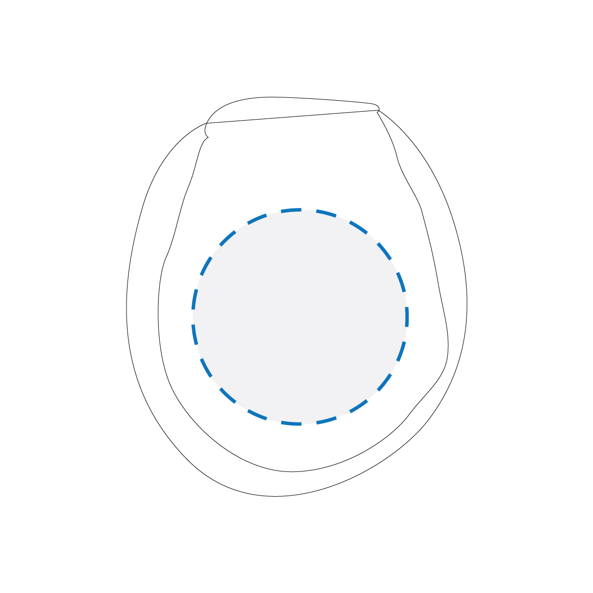 Pad Print Two Tone Panel Side 1 Decoration Area