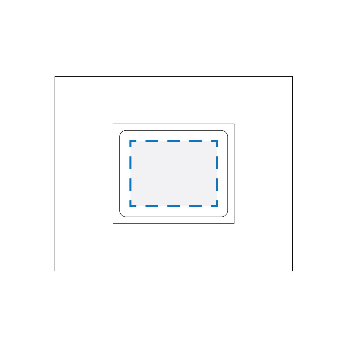 Full Colour Sticker Print Decoration Area (B)