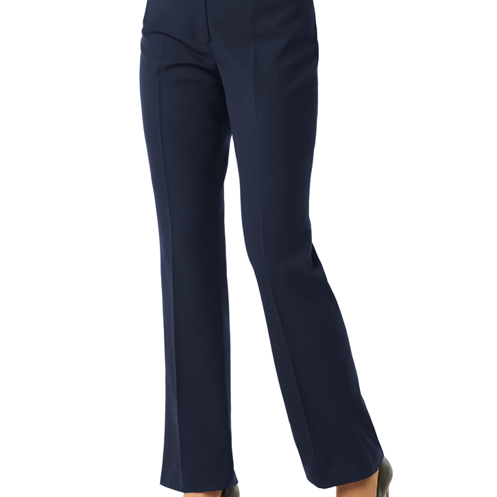 Decorated Ladies Classic Flat Front Pants Corporate Wear Promotion Products