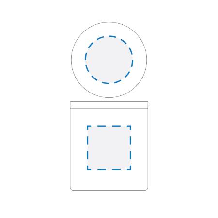 Screen Print (Lid Candle) Decoration Area