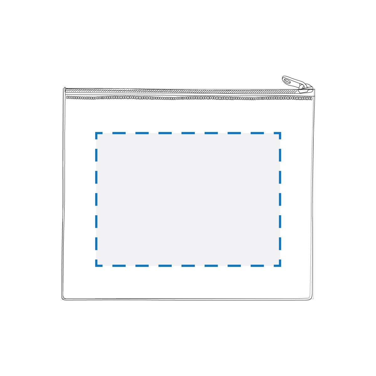 Screen Print Back Print Decoration Area