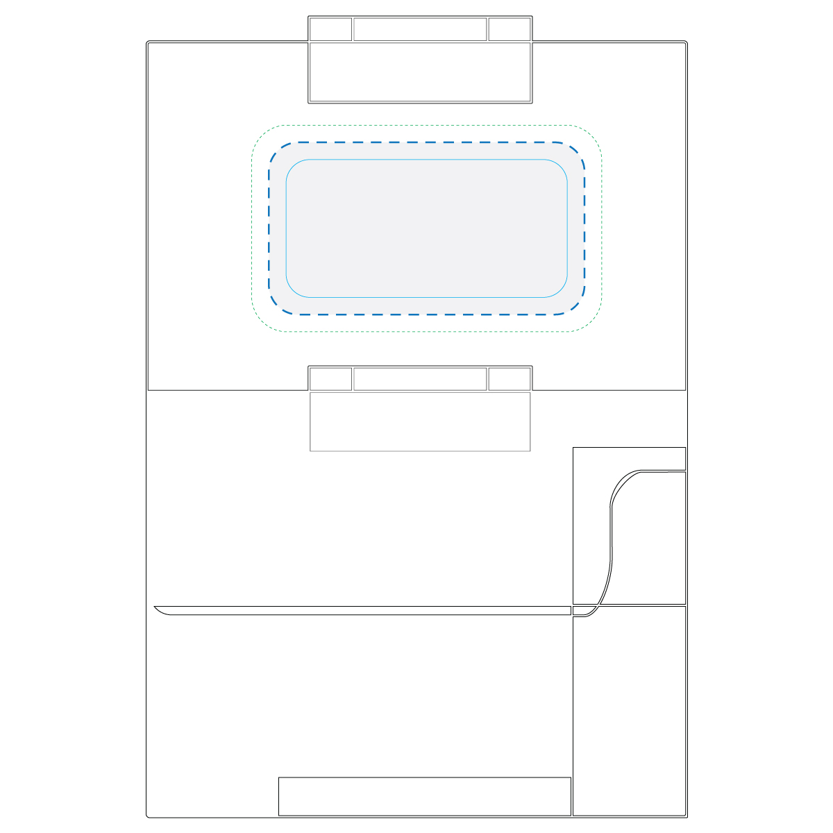 Digital Label Print Decoration Area