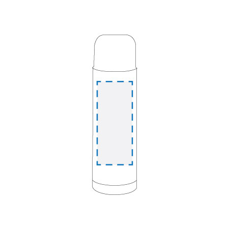 Laser Engrave Flask Decoration Area