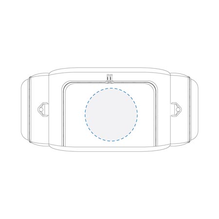 Embroidery/Supasub/Supaetch/Supaflex Round Top Decoration Area