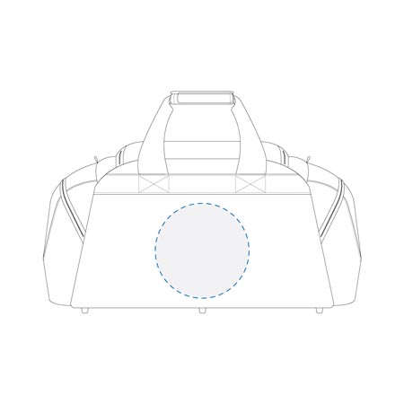 Embroidery/Supasub/Supaetch/Supaflex Round Back Decoration Area