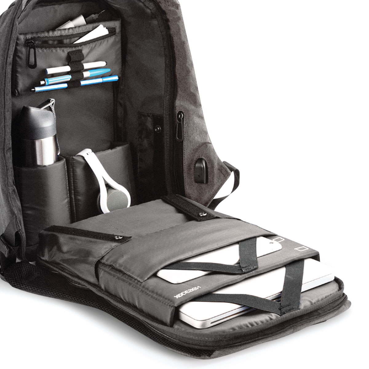 buy laptop backpack melbourne Tennis / Tote Grey & Blush adjustable shoulder straps Melbourne Mochila Caterpillar Laptop Bags