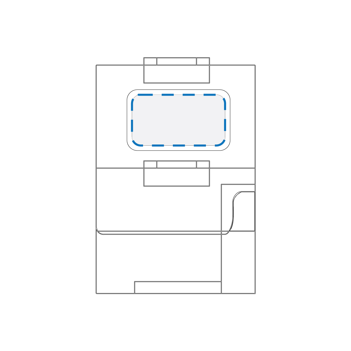 Digital Label Print Decoration Area