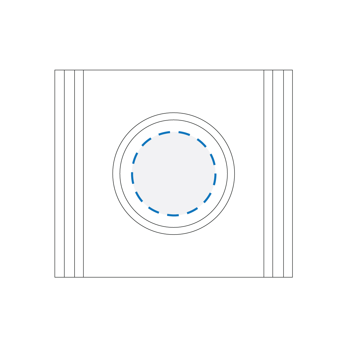 Full Colour Sticker Print Decoration Area (B)