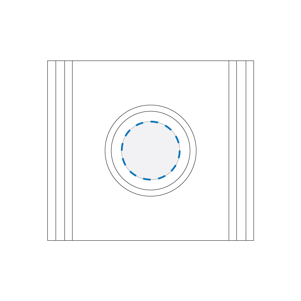 Full Colour Sticker Print Decoration Area (E)