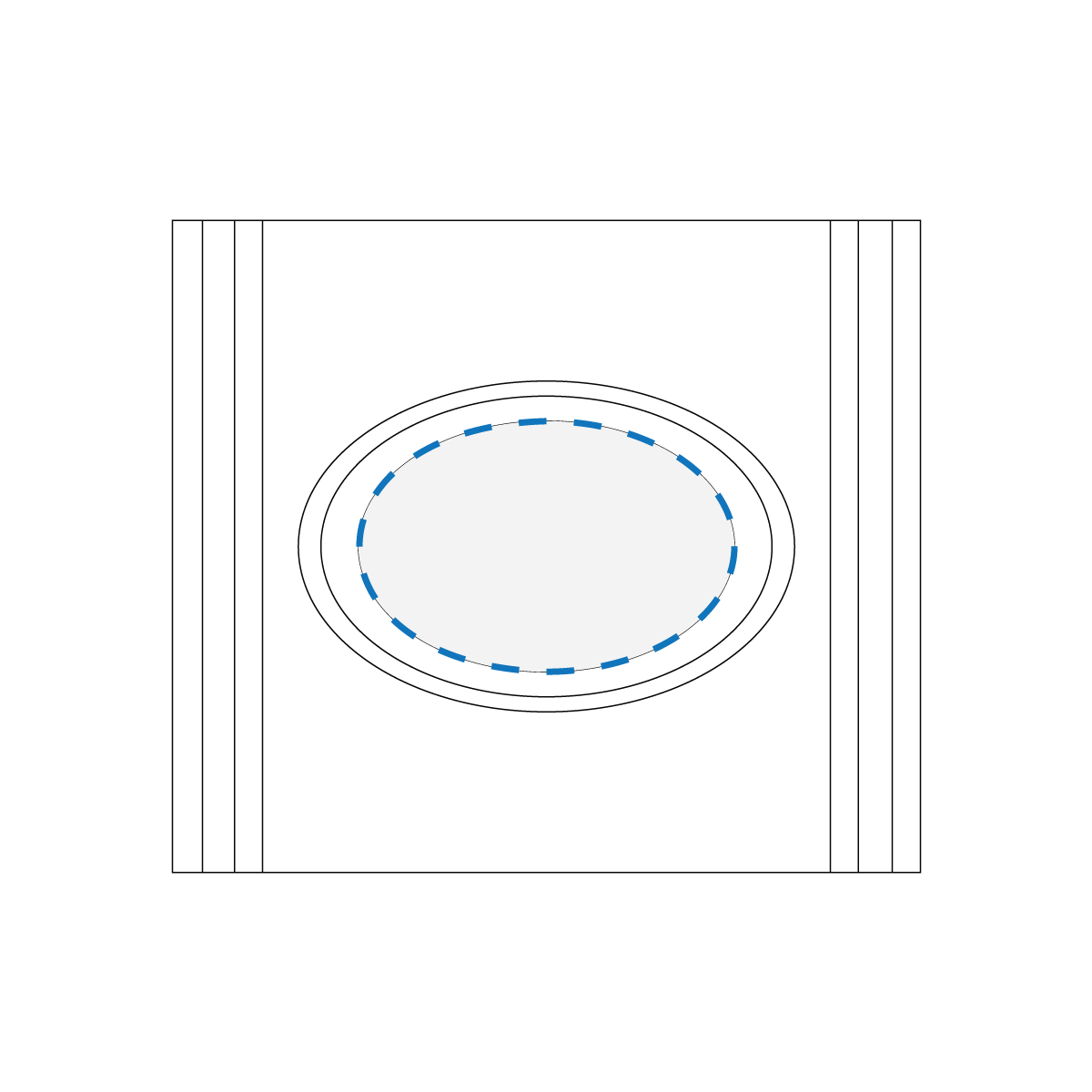 Full Colour Sticker Print Decoration Area (F)