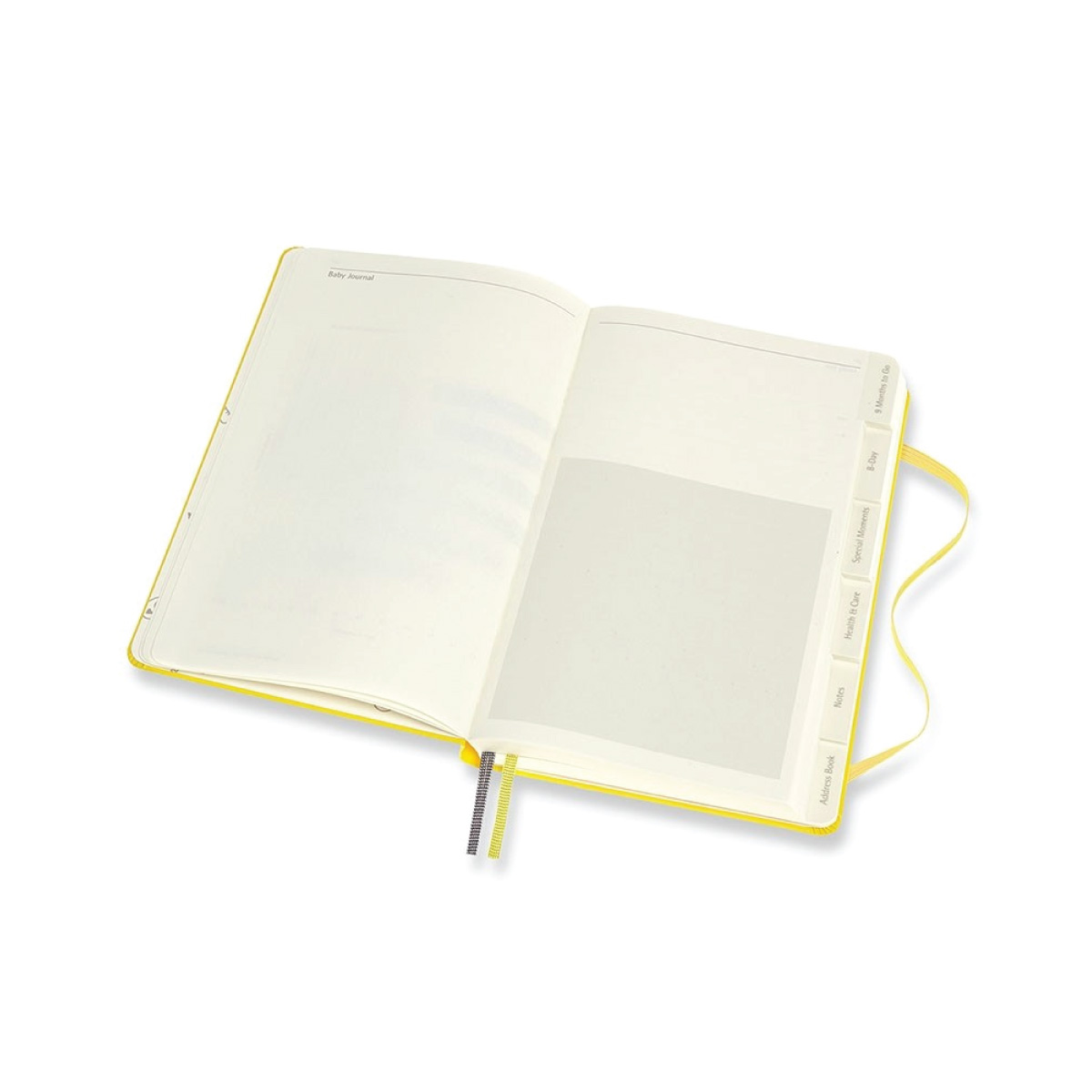 Zápisník Moleskine Passion Baby Journal - Tvrdé Desky - L, žlutý - 12