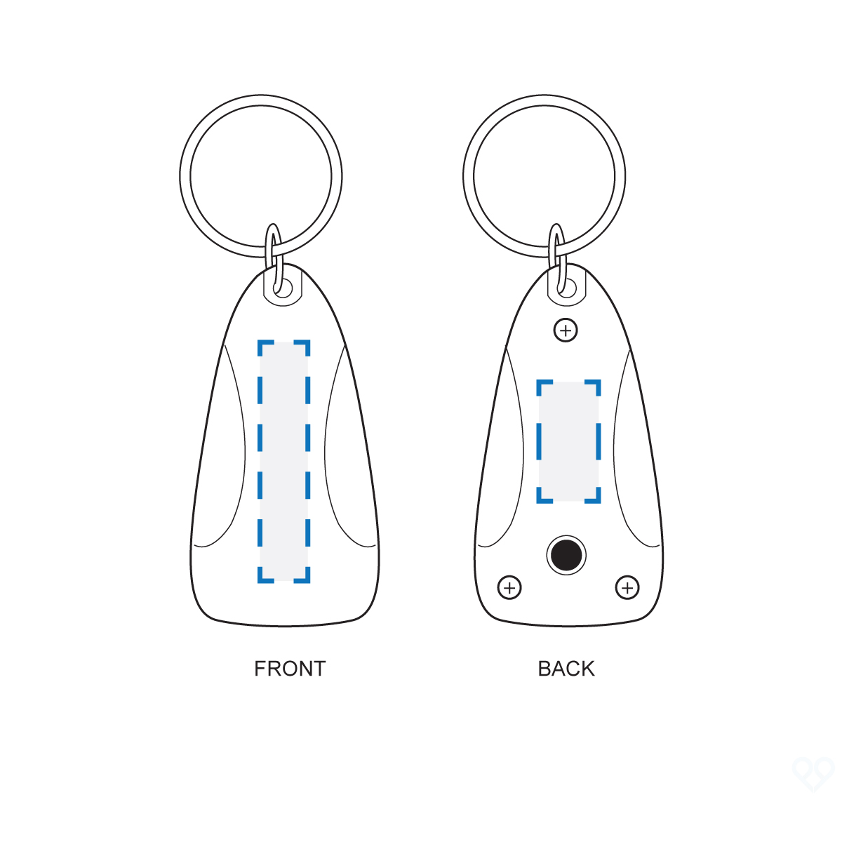 Pad Print Decoration Area