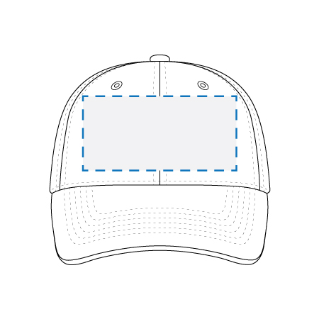 Embroidery Front Decoration Area