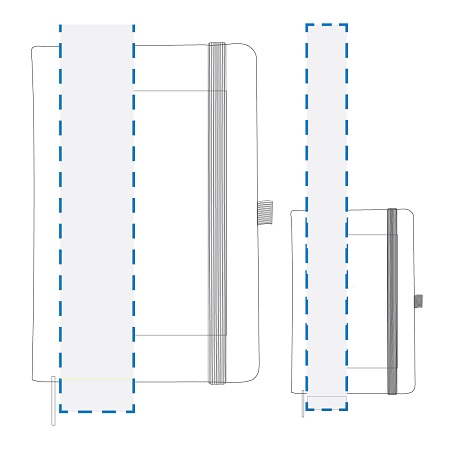 Digital Sleeve on Notebook Decoration Area