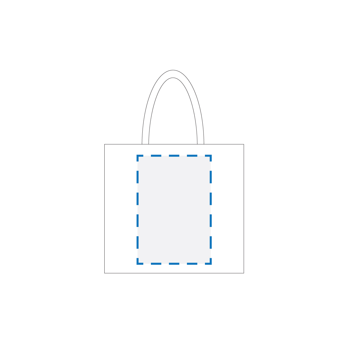 Supacolour Metallic Bag Print Decoration Area