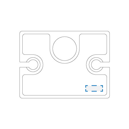 Laser Engrave Position 1 Decoration Area