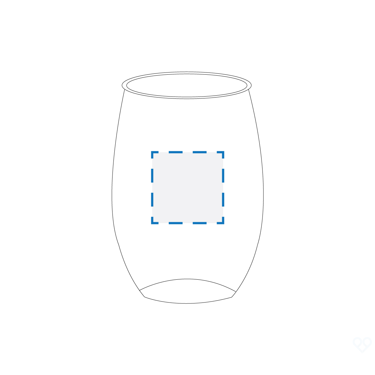 Pad Print Decoration Area