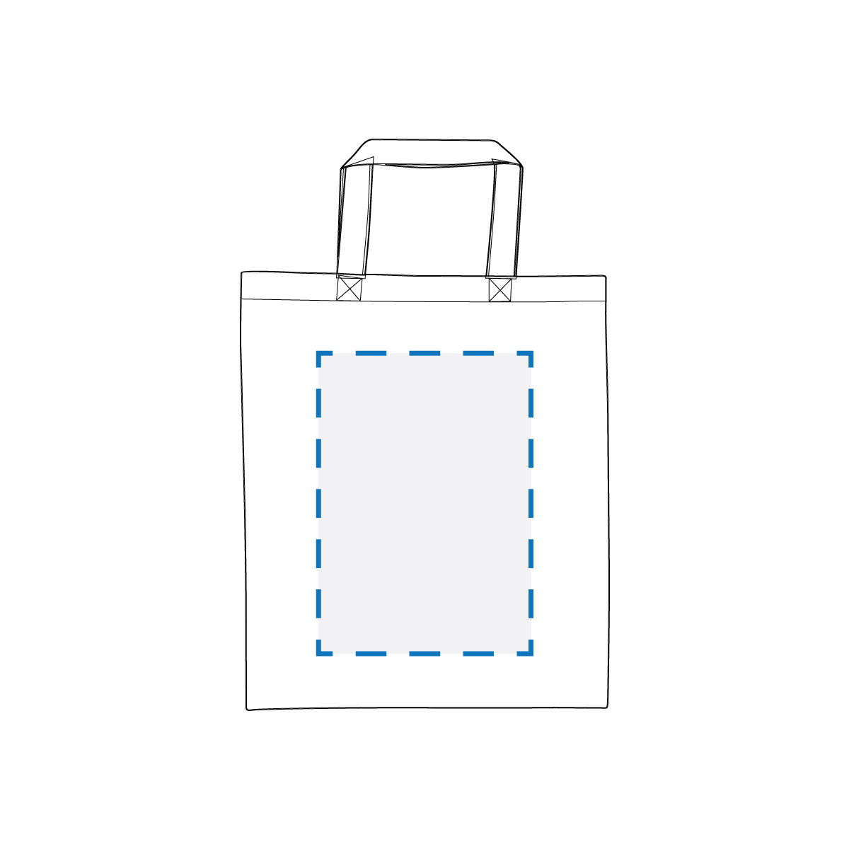 Nucolour Digital Transfer Front Decoration Area