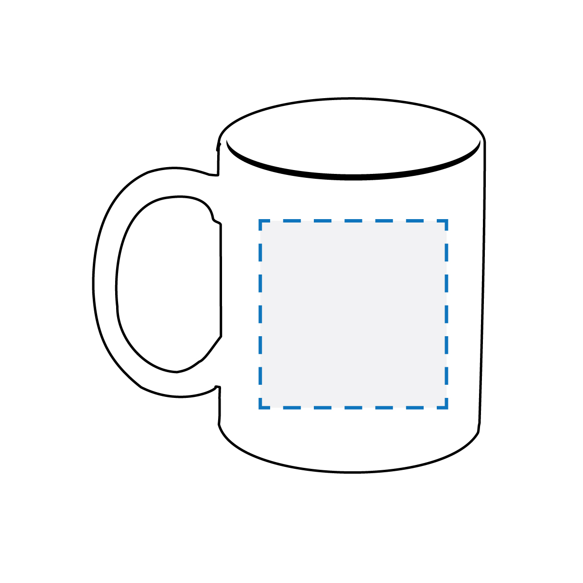 Screen Print Decoration Area (Side 2)