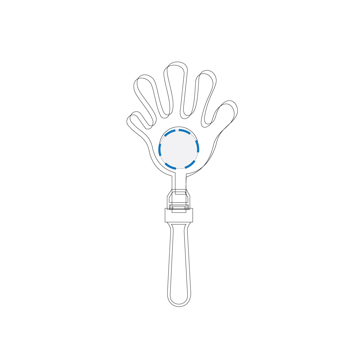 Pad Print Decoration Area (Side 1)