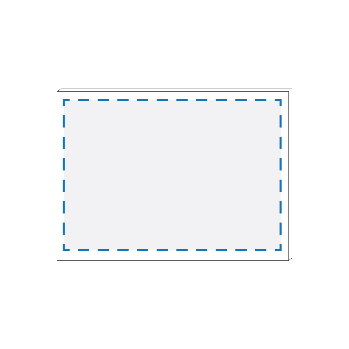 Digital Print Decoration Area (Front)