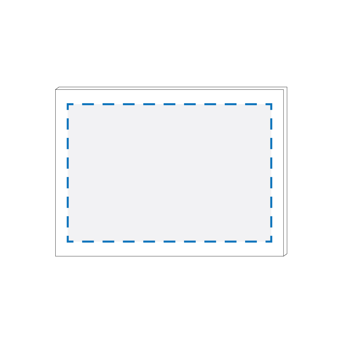 Pad Print Decoration Area (Front)