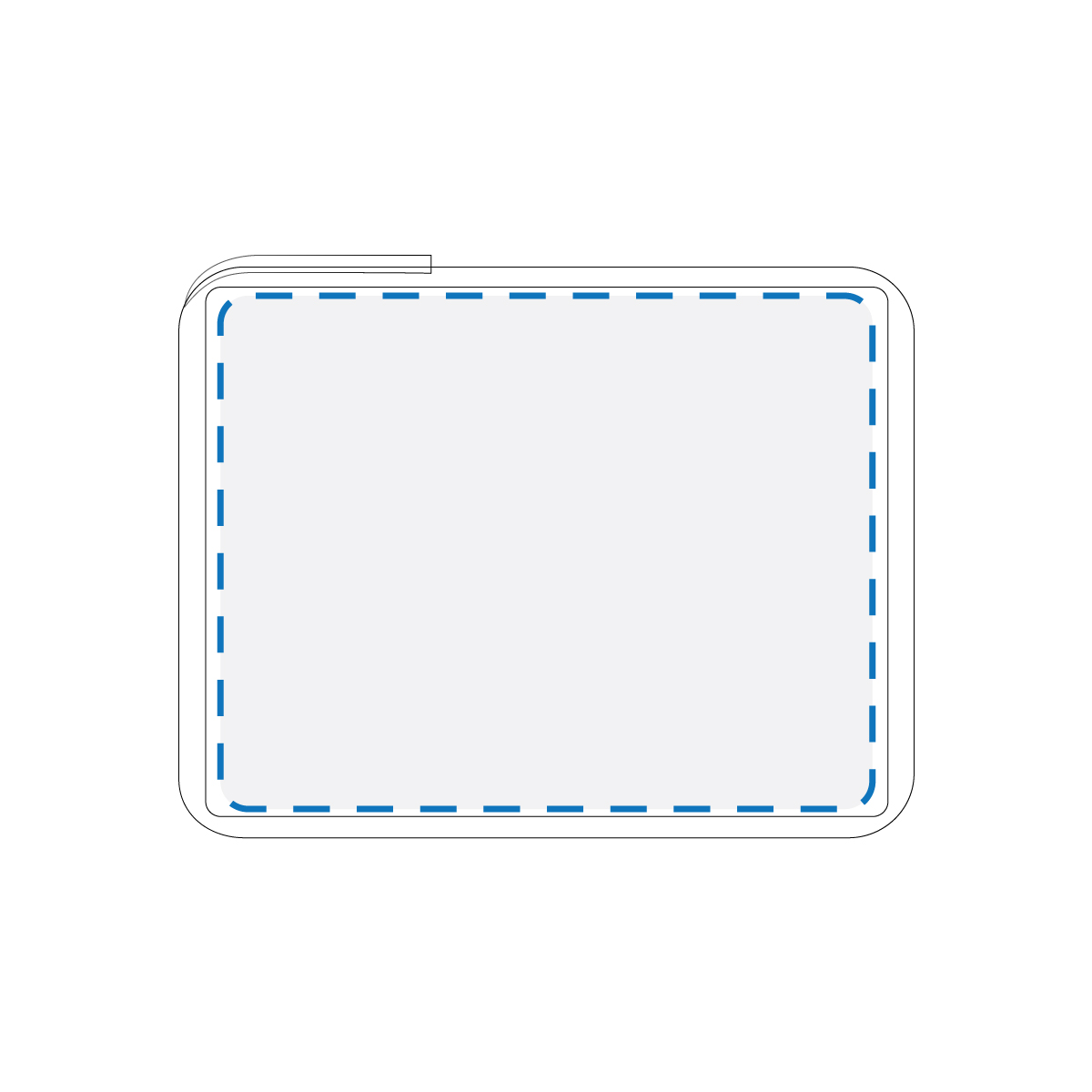 Digital Print Decoration Area (Back)