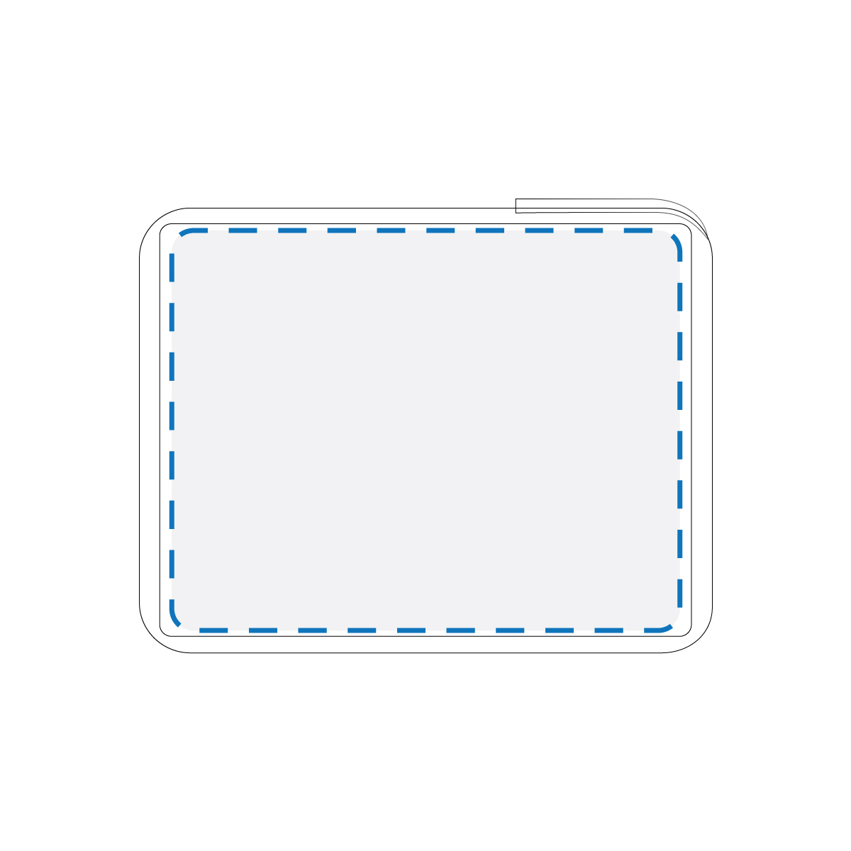 Digital Print Decoration Area (Front)