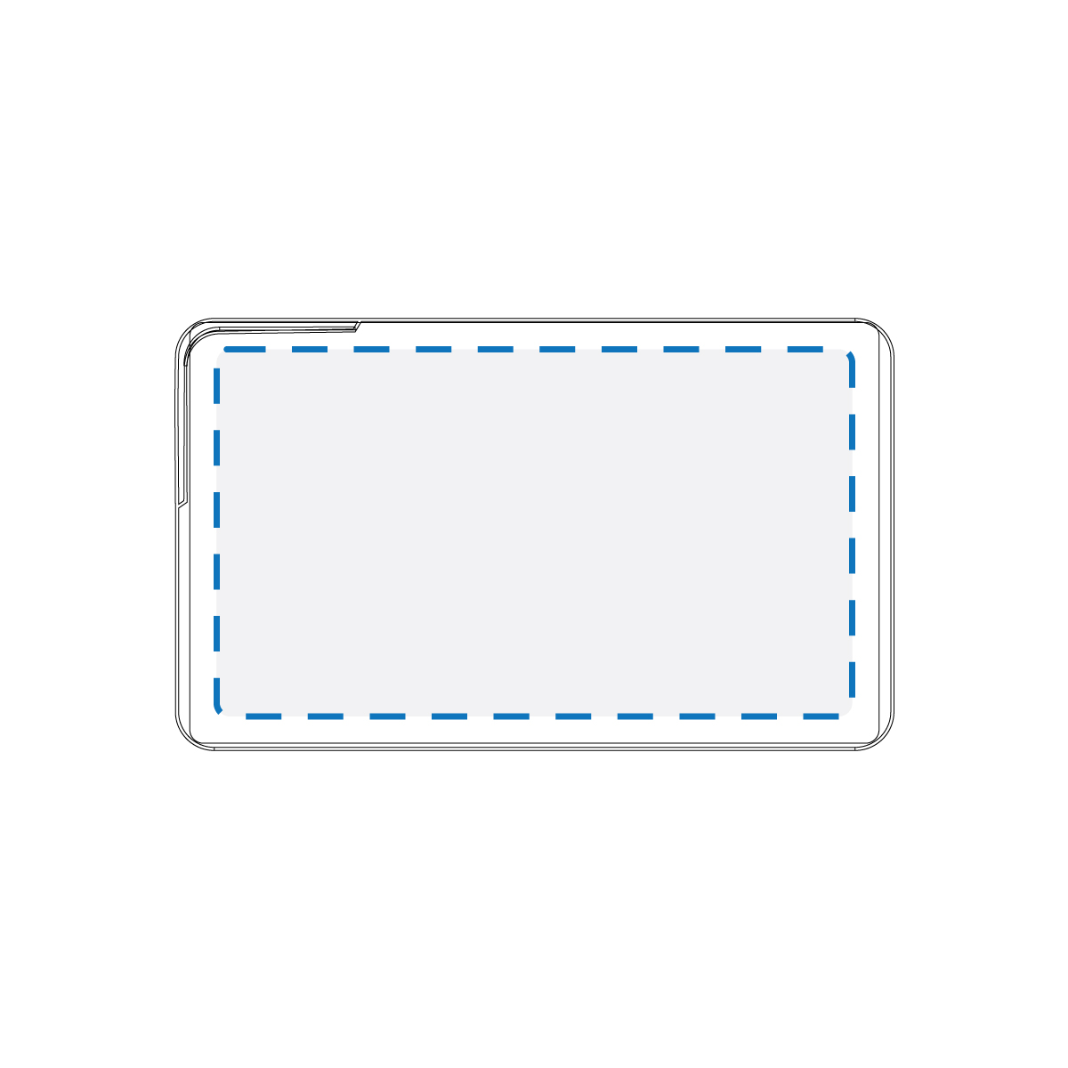 Digital Label Front Print Decoration Area