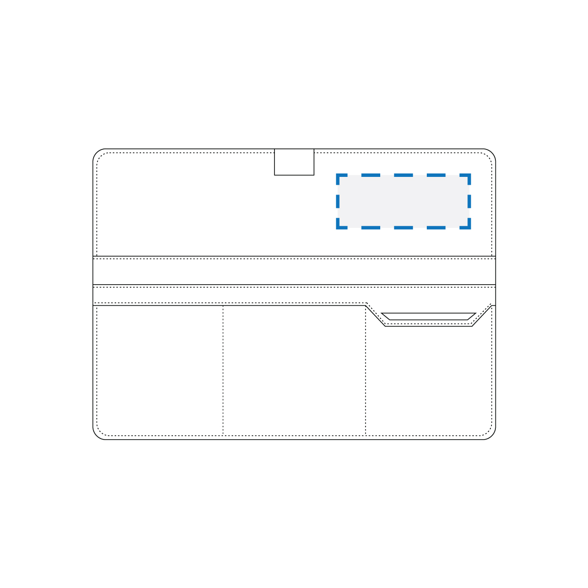 Debossed Print Decoration Area