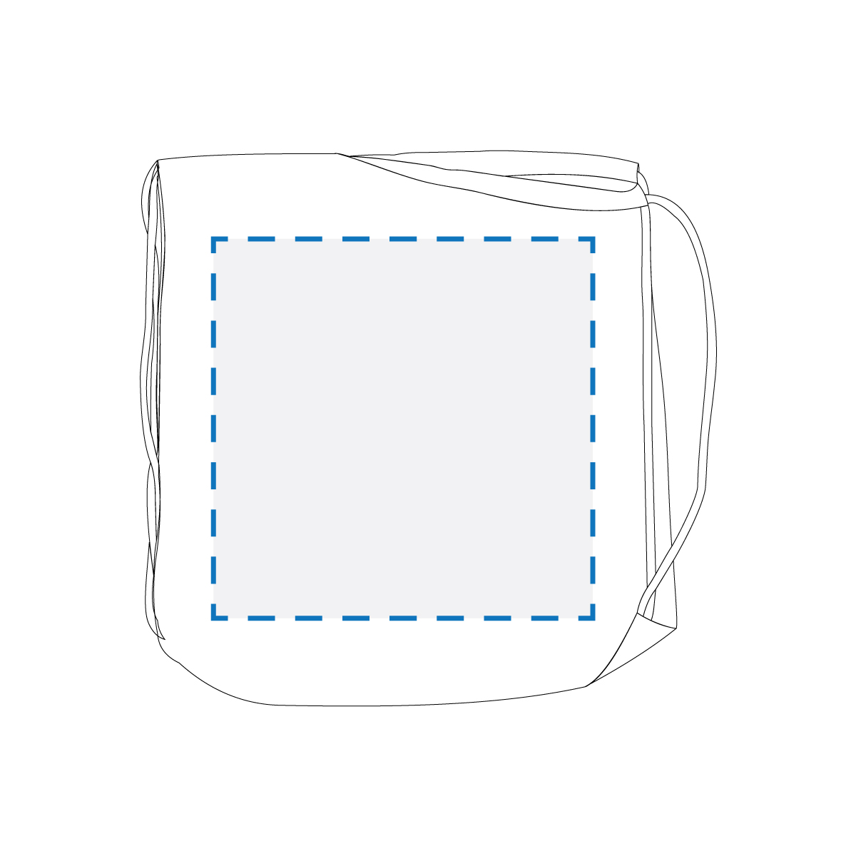 Screen Print Decoration Area (Back)