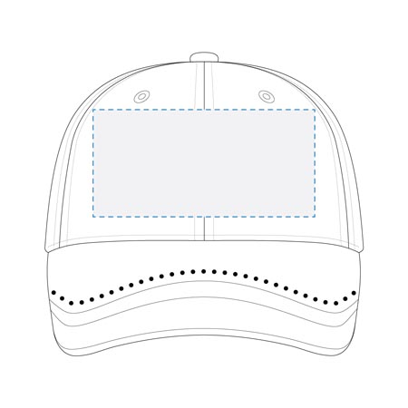 Embroidery Front Decoration Area