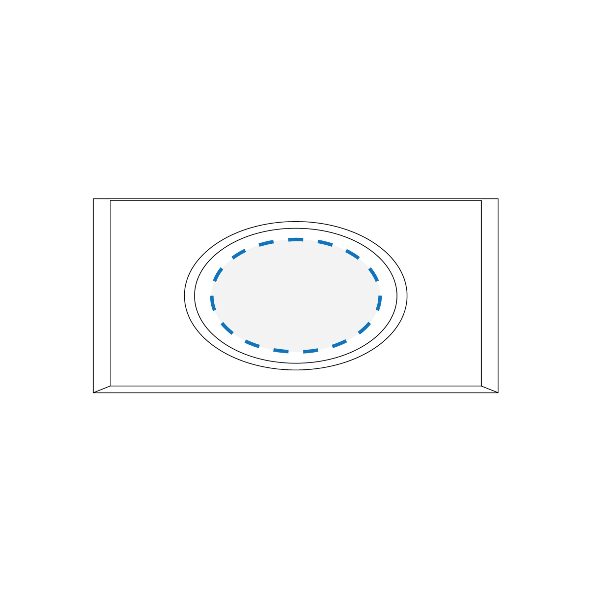 Full Colour Sticker Print Decoration Area (Option 1)