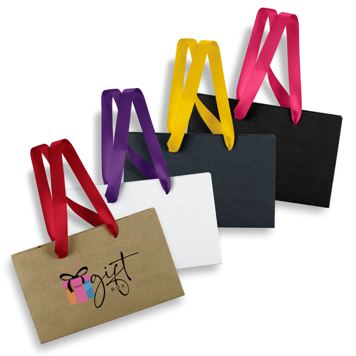 Promotional Small Ribbon Handle Paper Bags | Promotion Products