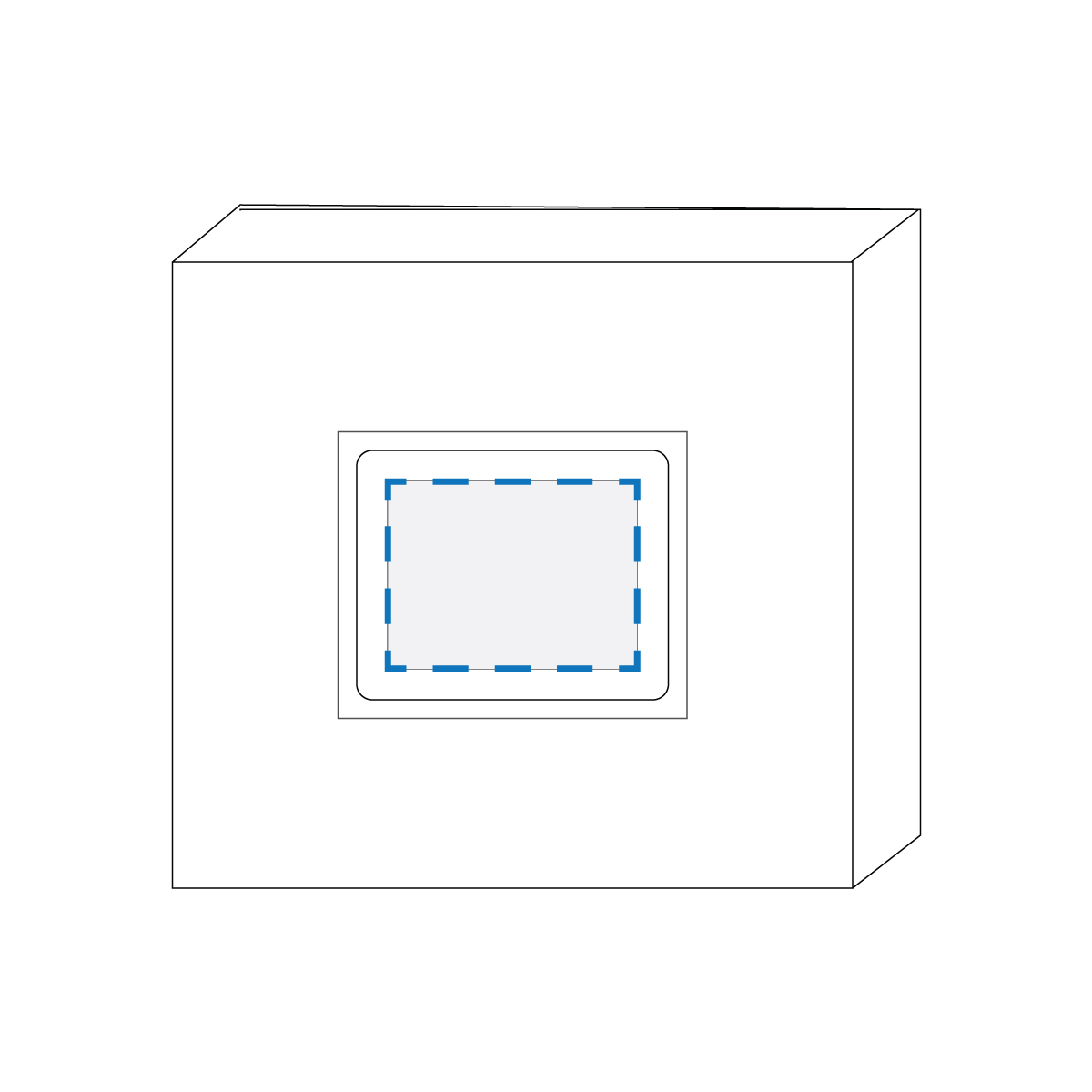 Full Colour Sticker Print Decoration Area (B)