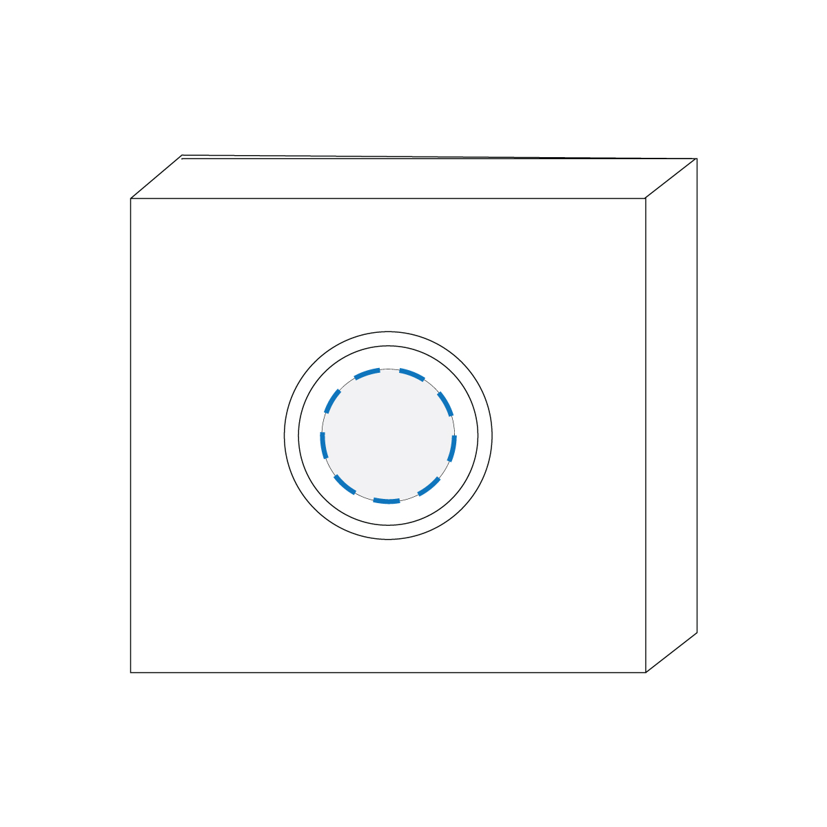 Full Colour Sticker Print Decoration Area (E)