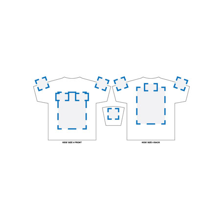 Colourflex Transfer Kids Size 4 Decoration Area