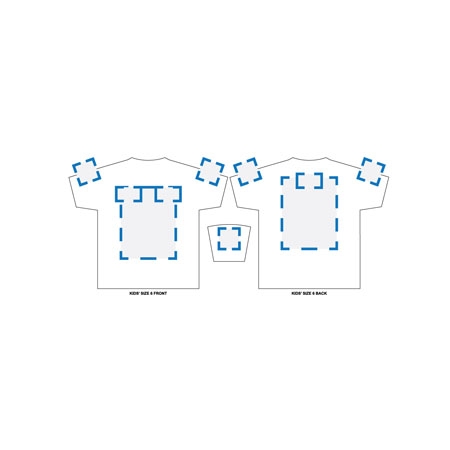 Colourflex Transfer Kids Size 6 Decoration Area