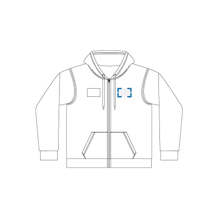 Colourflex Transfer (Left Chest) Decoration Area