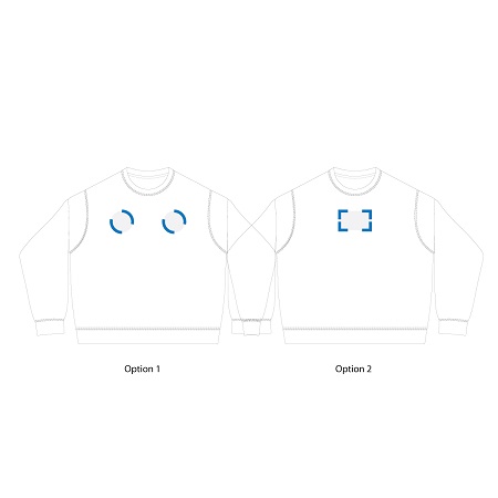 Embroidery (Small to 3XL) Decoration Area