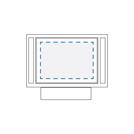 Pad Print/Digital Transfer Decoration Area