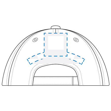 Embroidery Back Decoration Area