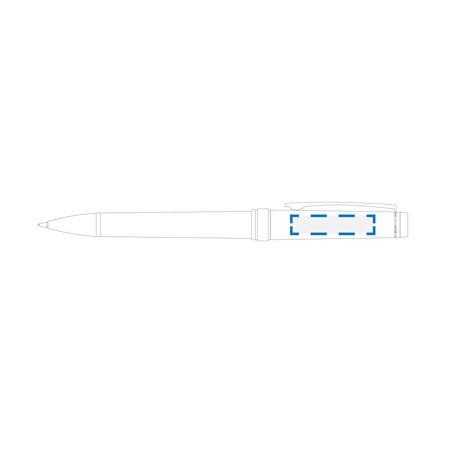 Ballpoint Pen Pad Print Decoration Area (Side 1)