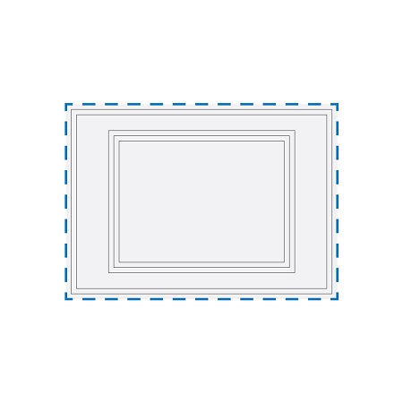 Digital Print (Backing Card A6 148.5x105) Decoration Area