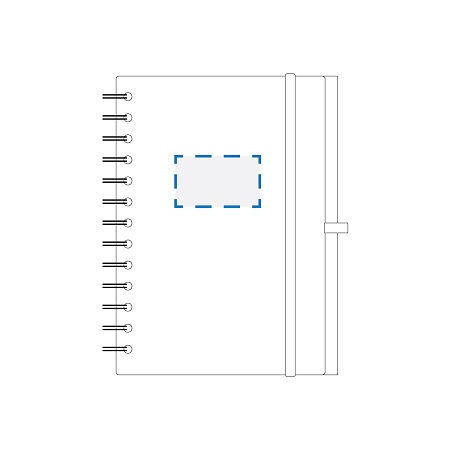 Laser Engraved (Notebook) Decoration Area