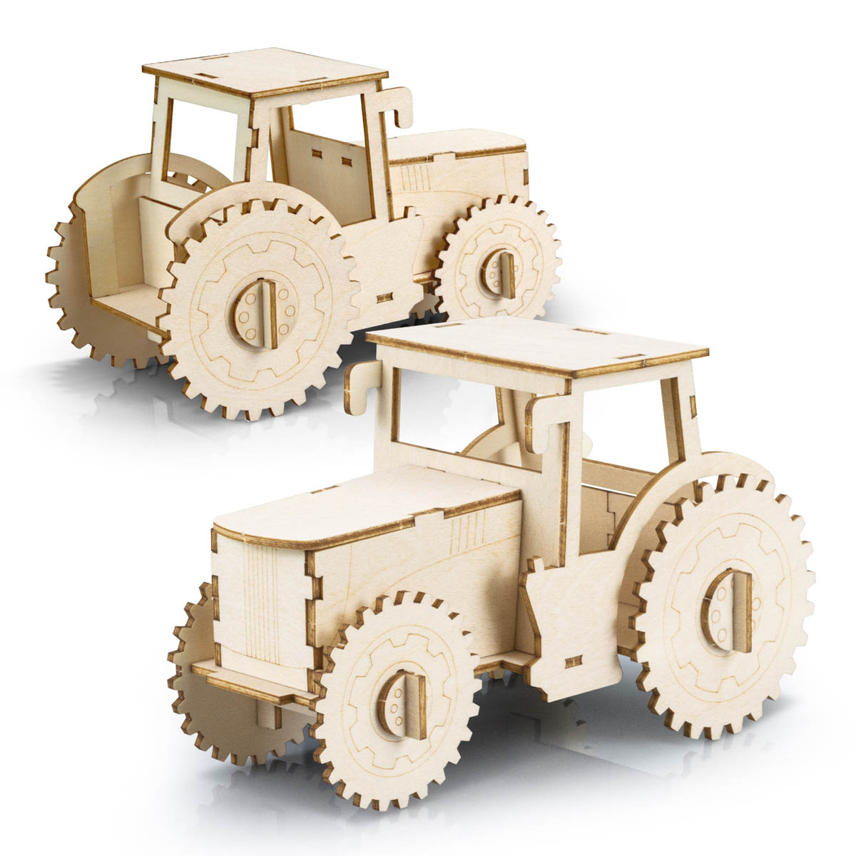 Promotional Tractor Wooden Model Kits | Promotion Products