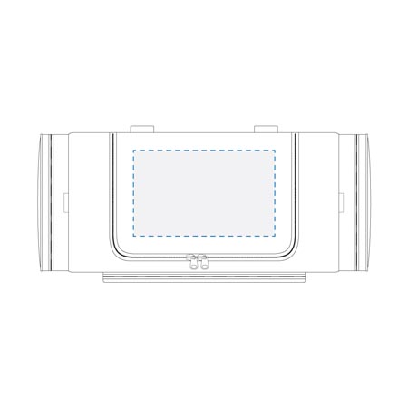 Supacolour/Screen Print Lid Decoration Area